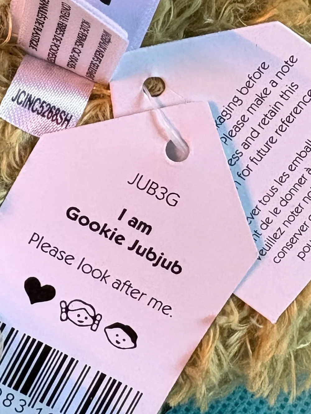 Jellycat Gookie Jubjub BNWT - Picture 5 of 5